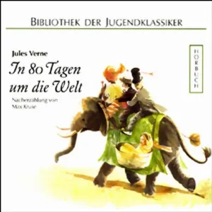 Pochette de In 80 Tagen um die Welt de Jules Verne
