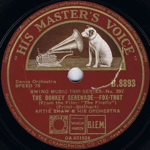Pochette de The Donkey Serenade / Carioca de Artie Shaw and His Orchestra