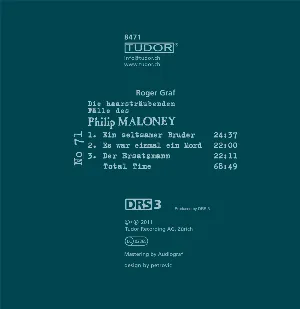 Pochette de Die haarsträubenden Fälle des Philip Maloney, N° 71 de Roger Graf