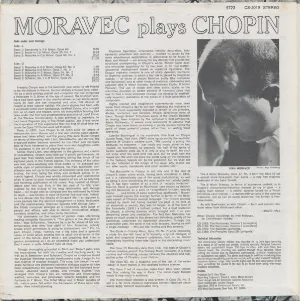Pochette Moravec Plays Chopin