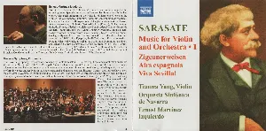 Pochette de Music for Violin and Orchestra 1: Zigeunerweisen / Airs espagnols / ¡Viva Sevilla! de Pablo de Sarasate - Tianwa Yang