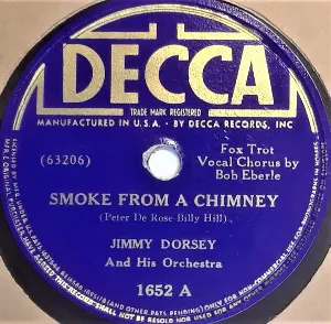 Pochette de Smoke From a Chimney / My First Impression of You de Jimmy Dorsey and His Orchestra