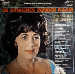 Pochette de Johnny Hoes presenteert: 12 gouden successen de Zangeres Zonder Naam