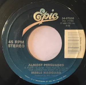 Pochette de Almost Persuaded de Merle Haggard