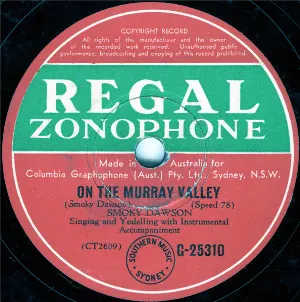 Pochette de On the Murray Valley / Cullenbenbong de Smoky Dawson