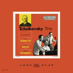 Pochette de Trio in A minor, op. 50 de Arthur Rubinstein - Gregor Piatigorsky - Pyotr Ilyich Tchaikovsky - Jascha Heifetz