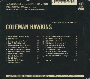 Pochette Supreme Jazz: Coleman Hawkins