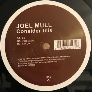 Pochette de Consider This de Joel Mull