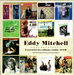 Pochette de L'essentiel des albums studio de Eddy Mitchell