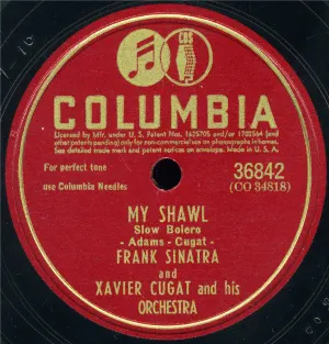 Pochette de My Shawl / Stars in Your Eyes de Frank Sinatra