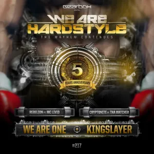 Pochette de WAH (Official We Are Hardstyle 2017 Anthems) de Rebelion