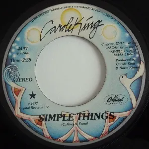 Pochette Simple Things / Hold On