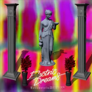 Pochette de W e l c o m e t o t h e 3D視覚世界™ de Electric Dreams
