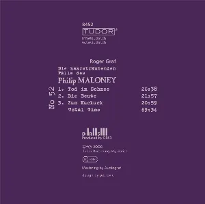 Pochette de Die haarsträubenden Fälle des Philip Maloney, N° 52 de Roger Graf