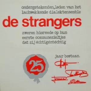 Pochette de 25 jaar de De Strangers