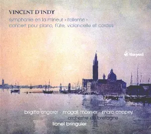 Pochette Symphonie en la mineur « Italienne » / Concert pour piano, flûte, violoncelle et cordes