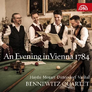 Pochette de An Evening in Vienna 1784 de Johann Baptist Vanhal - Carl Ditters von Dittersdorf - Wolfgang Amadeus Mozart - Joseph Haydn