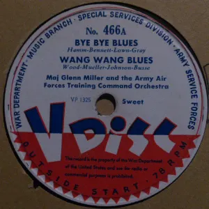 Pochette Bye Bye Blues / Wang Wang Blues / Too Marvelous for Words