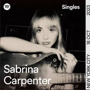 Pochette de Spotify Singles de Sabrina Carpenter