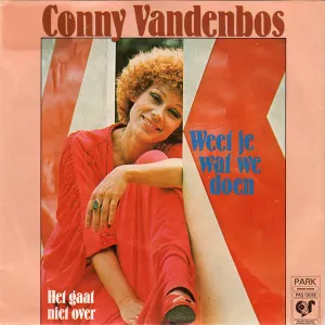 Pochette de Weet je wat we doen / Het gaat niet over de Conny Vandenbos