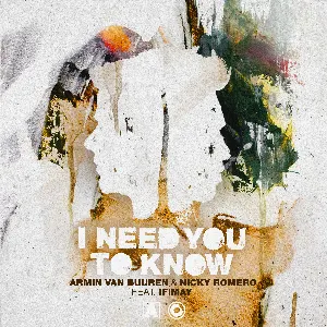 Pochette de I Need You to Know de Armin van Buuren - Nicky Romero