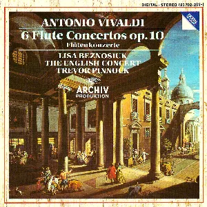 Pochette 6 Flute Concertos op. 10