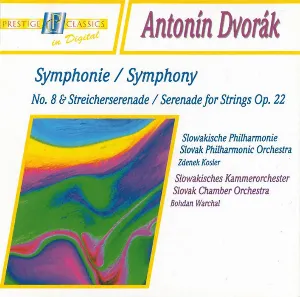 Pochette Symphonie Nr. 8 / Streicherserenade op. 22