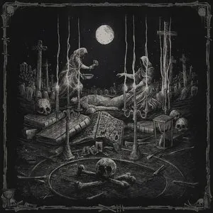 Pochette de Necromantic Doom Returns de Mortuary Drape