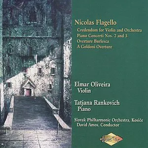 Pochette de Piano Concertos nos. 2 and 3 / Credendum de Elmar Oliveira - Štátna filharmónia Košice