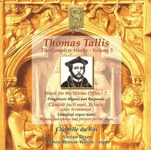 Pochette de The Complete Works, Volume 5: Music for the Divine Office - 2 de Thomas Tallis