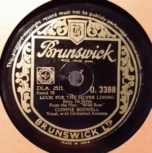 Pochette de Look for the Silver Lining / Southwind de Connee Boswell