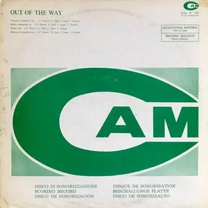 Pochette de Out Of The Way de Jean-Pierre Decerf