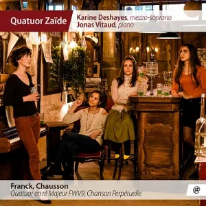 Pochette de Franck, Chausson de Quatuor Zaïde