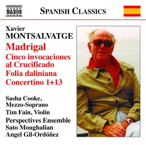 Pochette de Madrigal / Cinco invocaciones al Crucificado / Folia daliniana / Concertino 1+13 de Xavier Montsalvatge