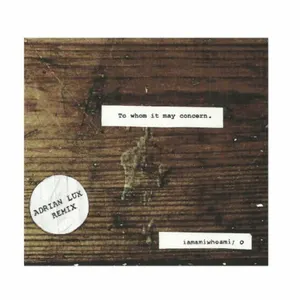 Pochette de o (Adrian Lux remix) de iamamiwhoami