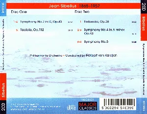 Pochette Symphonies Nos. 2, 4 & 5 / Tapiola / Finlandia