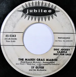 Pochette de The Mardi Gras March / One More Time de Sy Oliver and His Orchestra