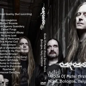 Pochette de 2008-06-28: Gods of Metal, Arena Parco Nord, Bologna, Italy de Carcass