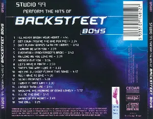 Pochette Studio 99 Perform The Hits Of Backstreet Boys