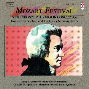 Pochette Mozart Festival: Violinkonzerte