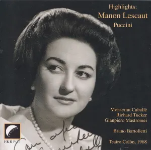 Pochette Manon Lescaut