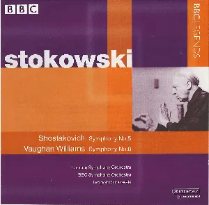 Pochette Shostakovich: Symphony no. 5 / Vaughan Williams: Symphony no. 8