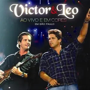 Pochette de Ao vivo e em cores (em São Paulo) de Victor & Leo