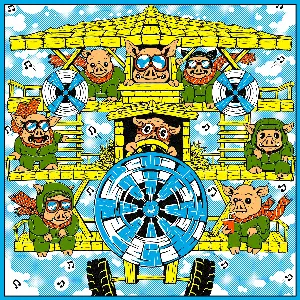 Pochette de Live in Nashville ’24 de King Gizzard & the Lizard Wizard