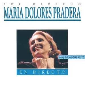 Pochette de Por derecho de María Dolores Pradera