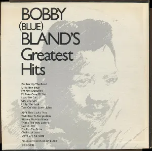 Pochette de Greatest Hits de Bobby “Blue” Bland
