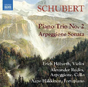 Pochette Piano Trio no. 2 / Arpeggione Sonata