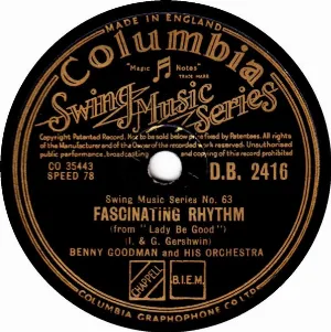 Pochette de Fascinating Rhythm / It's the Talk of the Town de Benny Goodman and His Orchestra