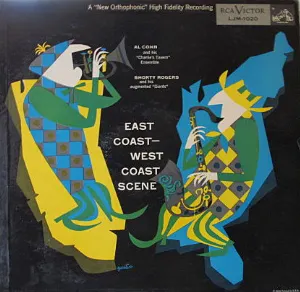 Pochette de East Coast - West Coast Scene de Shorty Rogers - Al Cohn