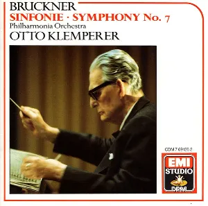 Pochette de Sinfonie No. 7 de Philharmonia Orchestra - Anton Bruckner - Otto Klemperer